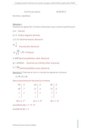 Examen 1 Prueba Soluciones