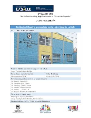 Caracterizacion Luis ÁNgel Arango Lenguas