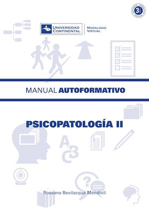 A0628 MA Psicopatologia II ED1 V1 2014