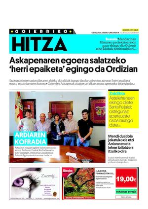 Irutxuloko Hitza 20151001