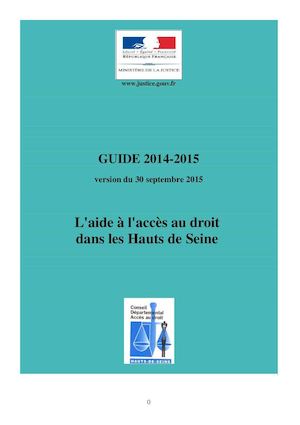 Guide de l'acces au droit