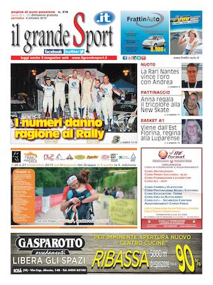 Il Grande Sport n. 214 del 4 ottobre 2015