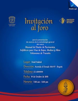 Invitación Al Foro Ingenieros