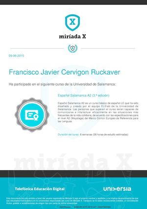 Curso De Español LE A2 (3.ª Edición) Para Extranjeros Francisco Javier Cervigon Ruckaver