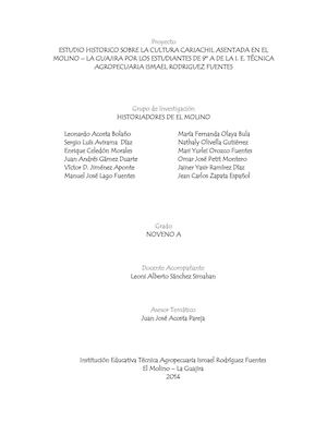 Proyecto Historiadores