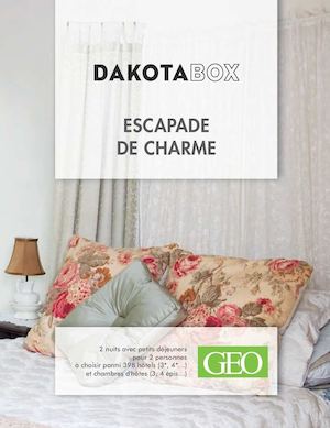DAKOTABOX - Escapade de charme 3 jours & 2 nuits V8
