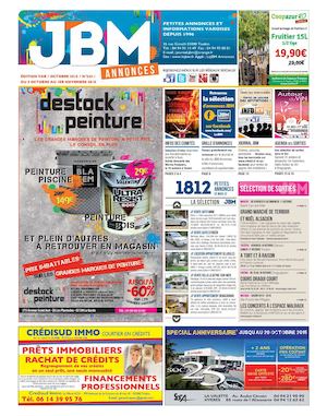 Journal JBM Annonces n°224 Octobre 2015