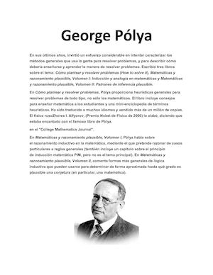 George Pólya