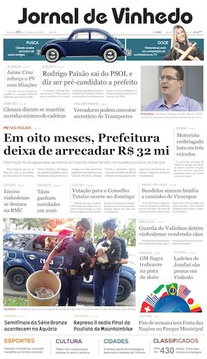 Jornal De Vinhedo Sábado 03 De Outubro De 2015 Edic 1559