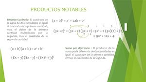 Productos Notables