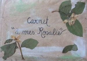 Carnet à mes Rosalie