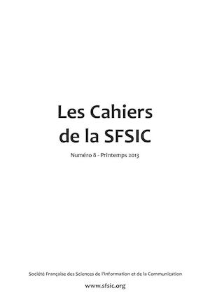 Cahiers De La Sfsic N°8 Printemps 2013