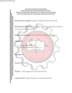 Carpeta De Evidencias Final