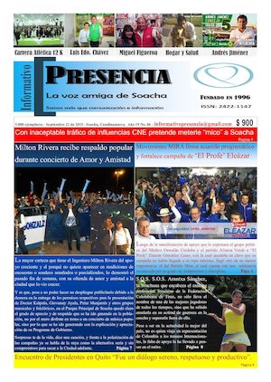 Septiembre segunda quincena