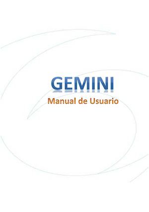 Manual De Usuario Sistema Gemini