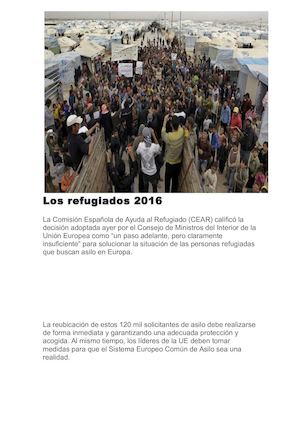 Los Refugiados 2016