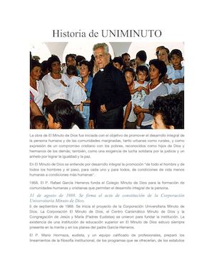 Historia De Uniminuto