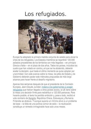Los Refugiados