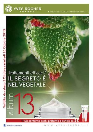 Yves Rocher 3-20 ottobre 2015