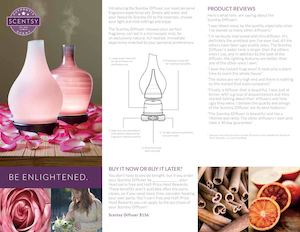 Scentsy Oil Diffuser Products Canada