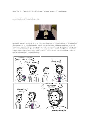 Prólogo A Las Instrucciones Para Dar Cuerda Al Reloj