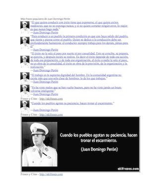 Más Frases Populares De Juan Domingo Perón