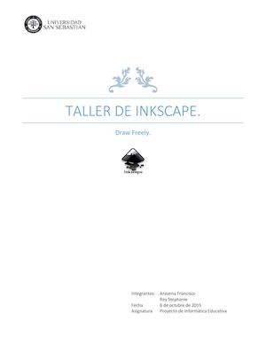 Taller De Inkscape