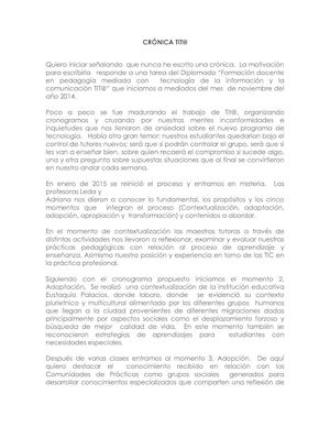 Mi Crónica