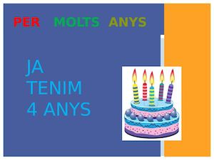 Per molts anys setembre P4