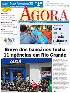 Jornal Agora - Edição 11265 - 7 de Outubro de 2015
