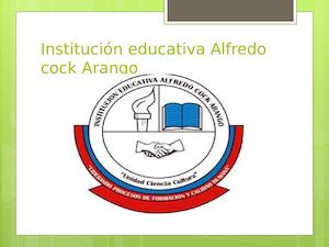Institución Educativa Alfredo Cock Arango