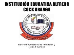 Institución Educativa Alfredo Cock Arango