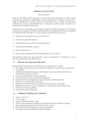 Estilo Apa Sexta Edicin