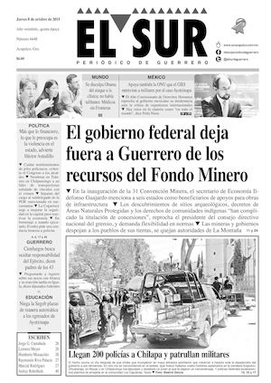 El Sur Jueves 08102015