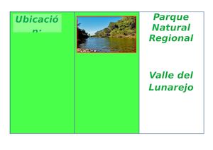 Folleto Valle Del Lunarejo