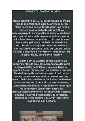 Conventillo Medio Mundo