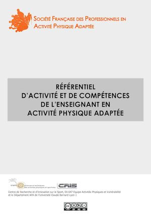 Référentiel Métier Enseignant En Apa