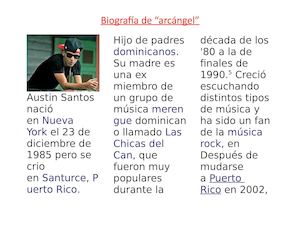 Biografia de arcangel