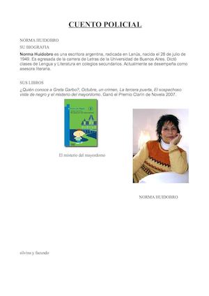 Cuento Policial:biografia