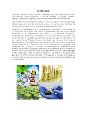 biotecnologia