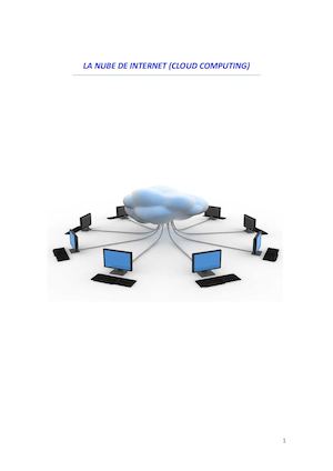 Trabajo Sobre La Nube