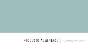 Producto Aumentado