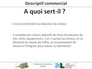Rédiger Un Descriptif Commercial