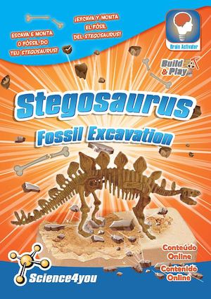 Manual Stegosaurus Fossil Excavation