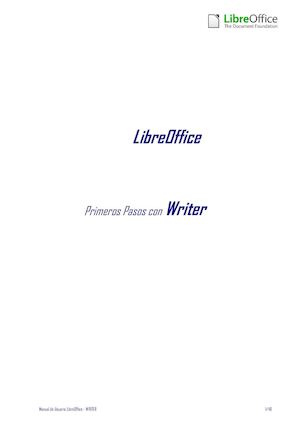 Libreoffice Manual Usuario Writer