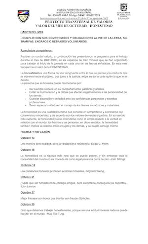 Frases De Reflexión Honestidad