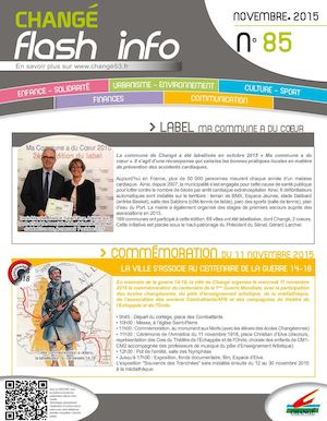 Flash info de novembre 2015
