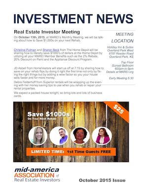 MAREI October Newsletters