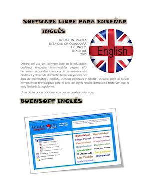 Software Libre Para Enseñar Inglés