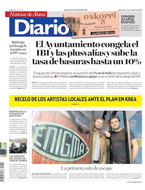 Diario de Noticias de Álava 20151014